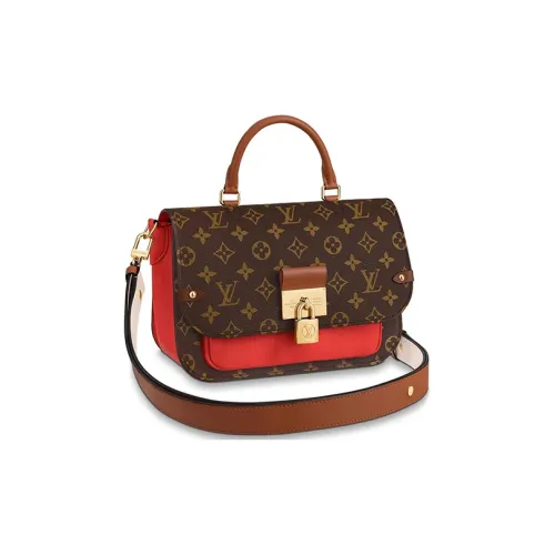 LOUIS VUITTON Vaugirard Холст с кожей Одно плечо Сумка Обычный Женский POPPY Красный