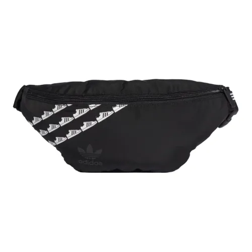Adidas Originals Superstar Series Полиэстер Слинг-Сумка Сумка на пояс Стандартная Унисекс Чисто Черная