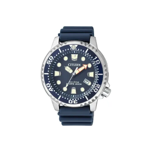 CITIZEN Светильник Кварцевый механизм Мужские часы Promaster Collection 42 мм Синий