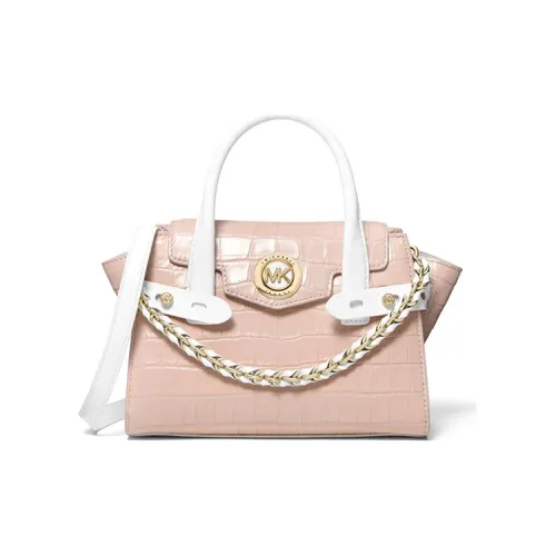 MICHAEL KORS CARMEN Сумка из коровьей кожи сумка через плечо женская кремово-розовая