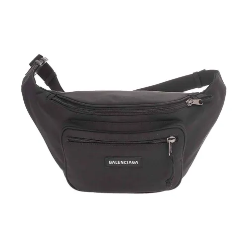 Balenciaga Nylon Wallet Men's Black