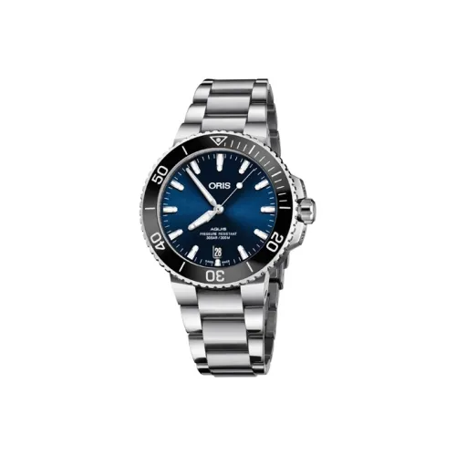 Oris Автоматический Механический Movement Унисекс Коллекция Diving Watch 39,5 мм Синий