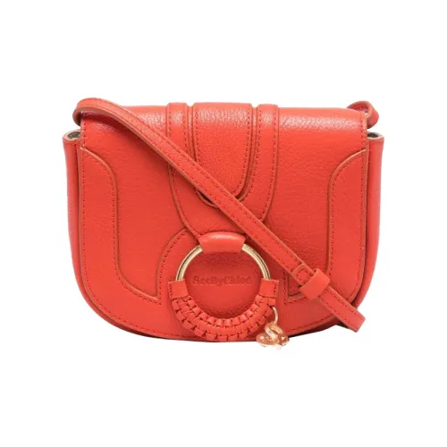 See By Chloe Сумка через плечо из коровьей кожи женская красная