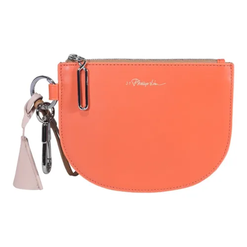 3,1 Phillip Lim Кожаный клатч женский оранжевый
