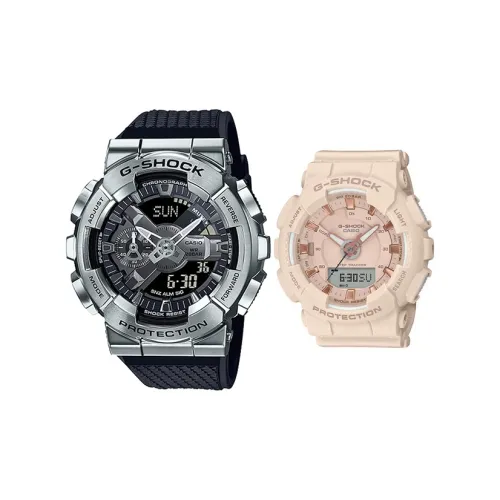 CASIO Кварцевый механизм Унисекс Парные часы Коллекция GM GMA Часы Черные