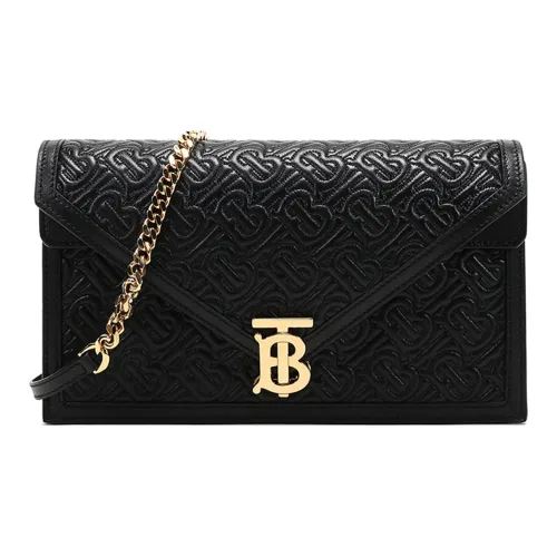 Burberry Sheepskin Handheld Crossbody Bag Shoulder Bag Women's Black Burberry Овчина Ручная Сумка через плечо Сумка на плечо Женская Черная