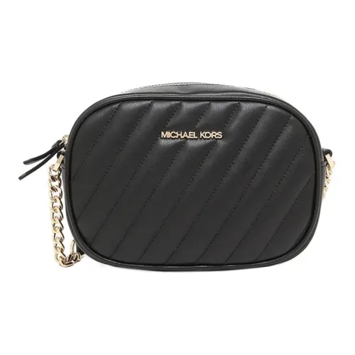 MICHAEL KORS Розовый Quilted Кожа Camera Сумка Сумка через плечо Женская Черная