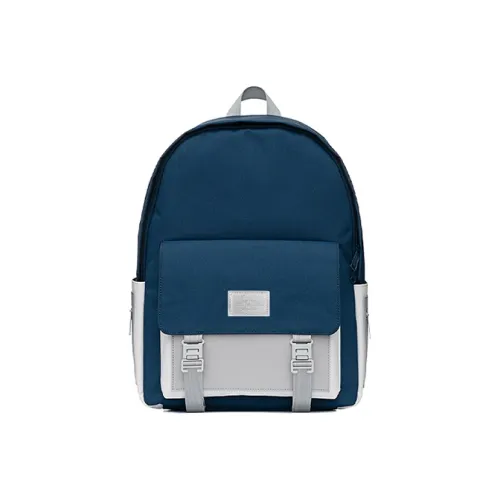 MR.ACE HOMME Полиэстер Рюкзак Унисекс Белый Синий
