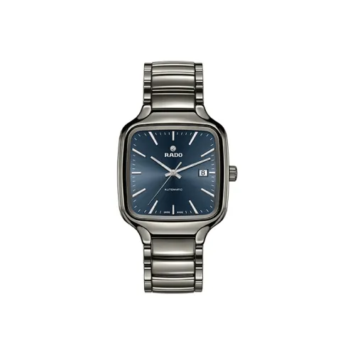RADO Автоматический Механический Механизм Мужские Часы из Коллекции Realme 38 мм*38 мм Синий