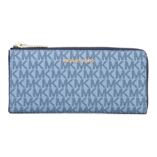 MICHAEL KORS MICHAEL KORS Коллекция сумок Jet Set Travel Холст Клатч Женский Синий