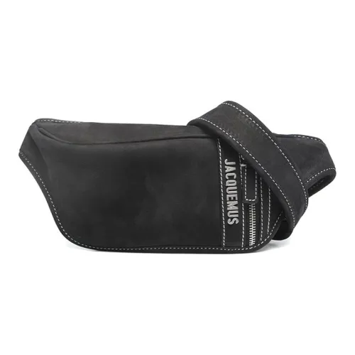 Jacquemus Замша Бананка Мужской Черный