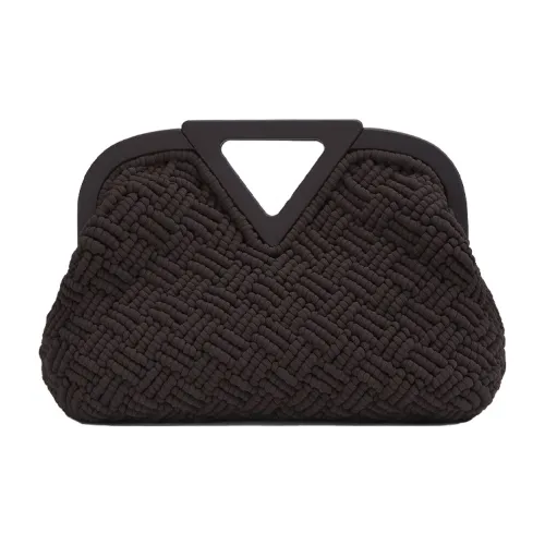 Bottega Veneta Cotton Clutch Women's Black