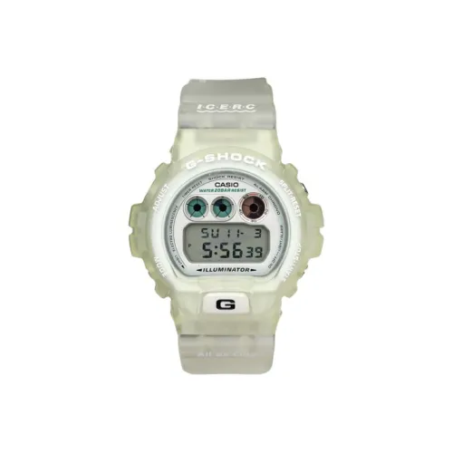 CASIO G SHOCK Collection Кварцевый механизм Резиновый ремешок Часы Мужские Циферблат Серый DW 6900K 8B