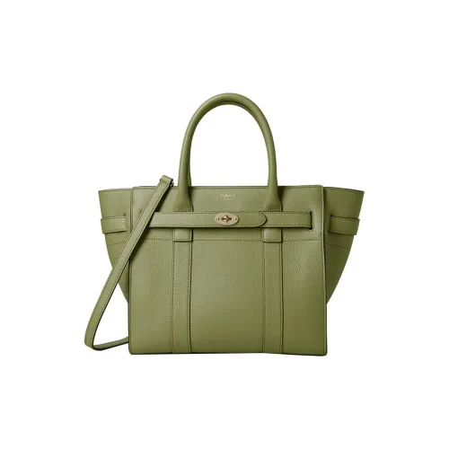 Mulberry Bayswater Кожа Сумка через плечо Женская Зеленая