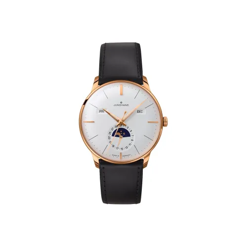 JUNGHANS Автоматический Механический Часы Мужские Master Collection 40,4мм*40,4мм*12мм Белые