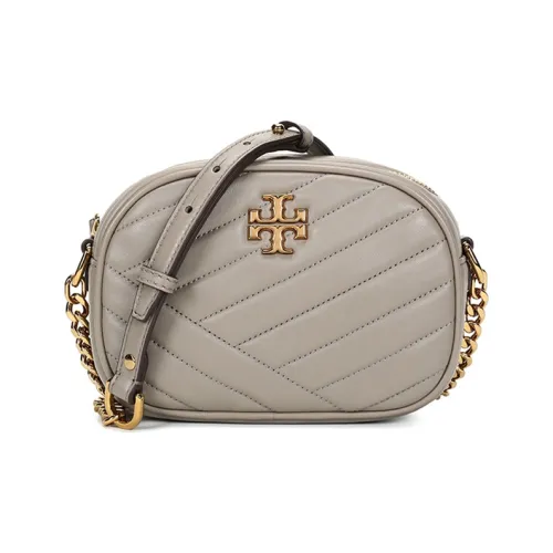 TORY BURCH Овечья кожа кожа Camera сумка через плечо маленькая женская сумка плечевая сумка серый цвет