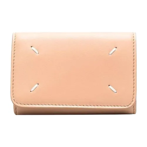 Maison Margiela Гладкая кожа Trifold Wallet Женские