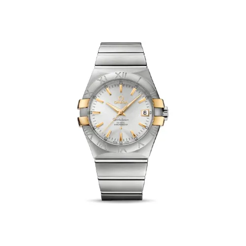 OMEGA Автоматический Механический Часы Мужские Constellation Series Constellation Watch 35 мм Белые