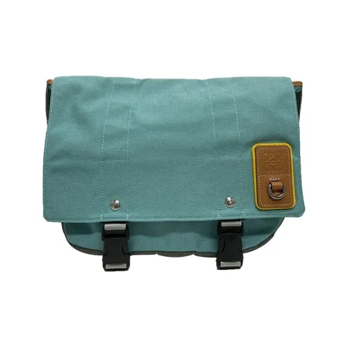 LOEWE Canvas Сумка через плечо Женская Зеленая