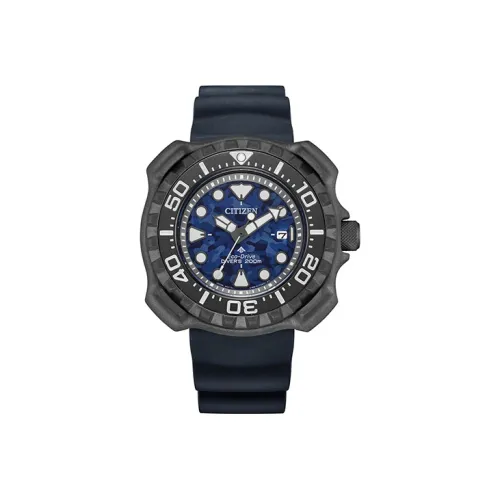 CITIZEN Promaster Collection Светильник Кварцевый механизм Часы Мужские Синий циферблат