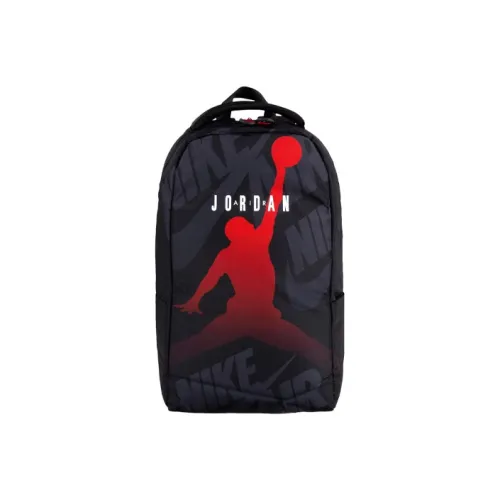 Jordan Polyester Backpack Unisex Black
