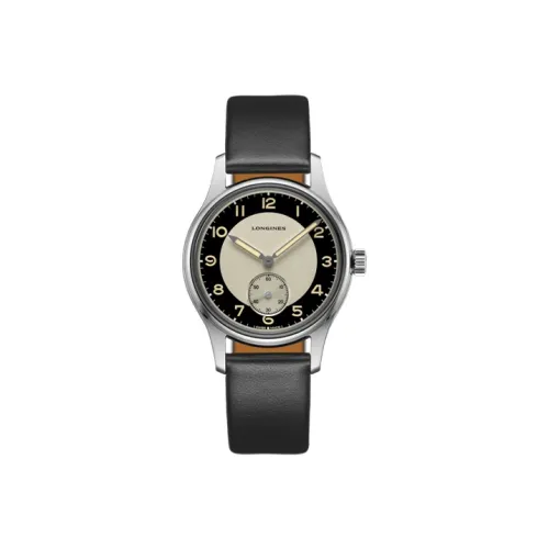 LONGINES Classic Vintage Collection Автоматический Механический Часы Мужские Часы 38,5 мм Черный Циферблат