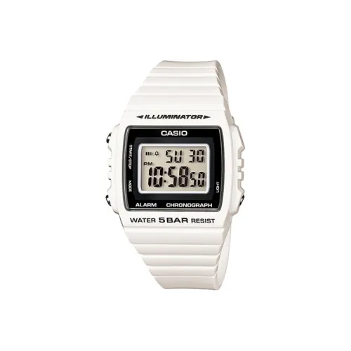 CASIO Standard Series Кварцевый механизм Смольный ремешок Часы Женские Черный циферблат