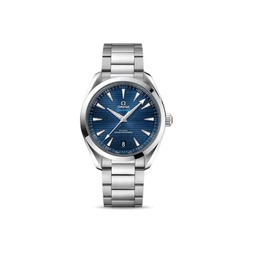 OMEGA Автоматический Механический Часы Мужские AQUA TERRA 150 метров, 41 мм, Синий