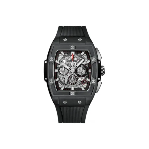 HUBLOT BIG BANG Soul Автоматический Механический Механизм Мужские Часы Часы 42 мм Черепный Циферблат Керамические Чехлы для Часов