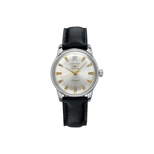 LONGINES Classic Vintage Автоматический Механический Механизм Женские Часы Часы 35 мм Серебристый Циферблат