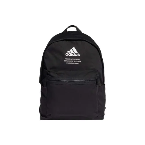 Adidas Переработанный полиэстер Twill Рюкзак Стандартный Унисекс Черный