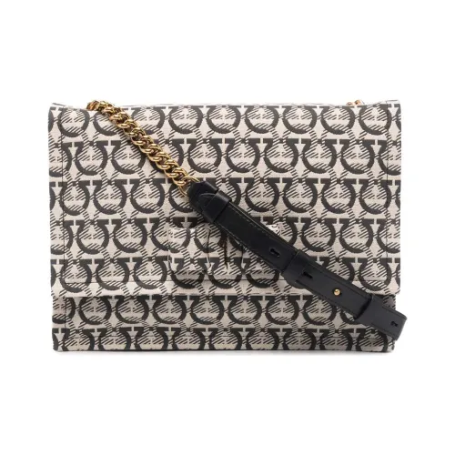 Ferragamo Кожа Сумка через плечо Женская Светлый Умбра