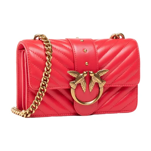 PINKO Кожа Bacchus Сумка Сумка через плечо Сумка на плечо Женская Красная