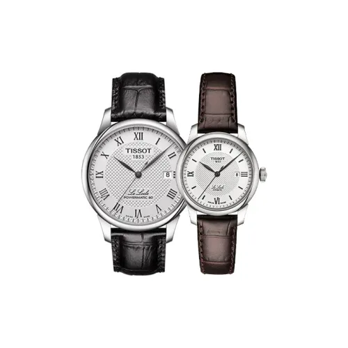 TISSOT Le Locle Collection Механические часы унисекс 39,3 мм белый циферблат