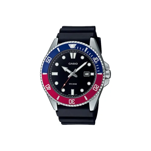 CASIO YOUTH Collection Tuna Swordfish Ghost Кварцевый механизм Смола Ремешок Часы Мужские Черный Циферблат