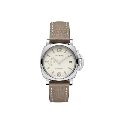 PANERAI Автоматический Механический Мужской Часы LUMINOR DUE LUMINO Collection 38 мм Белые