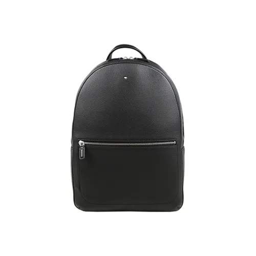MONTBLANC Кожа Рюкзак Стандартный Мужской Черный