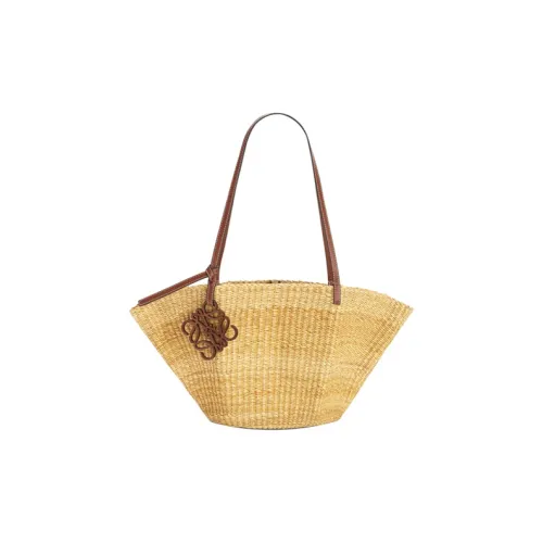 LOEWE Basket Соломенная плетеная сумка на плечо обычная женская сумка бежевого цвета