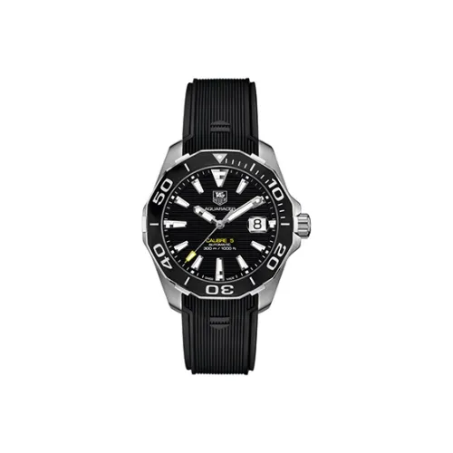 TAG HEUER Автоматический Механический Механизм Мужские Часы из Коллекции Aquaracer 41 мм Черные