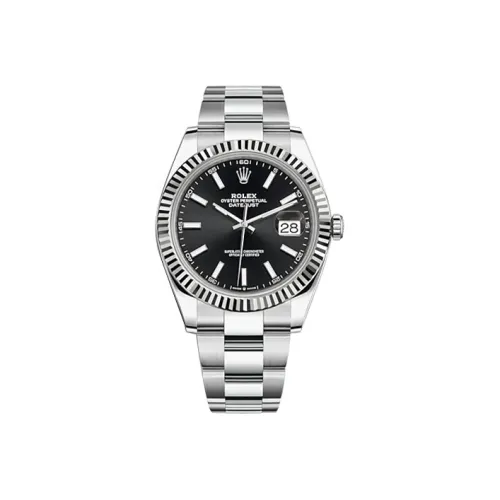Rolex Автоматический Механический Механизм Мужские Часы Log Series 41 мм Черные