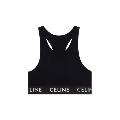 CELINE Черные Женские Бюстгальтеры