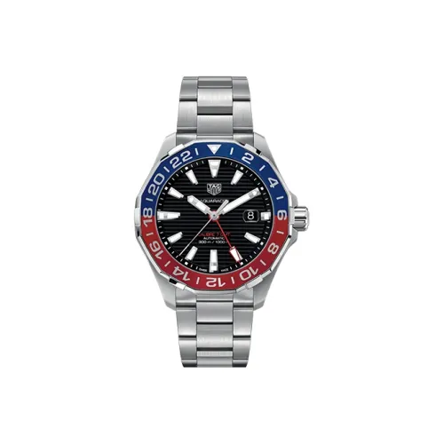 TAG HEUER Механический механизм Мужские часы Aquaracer Collection 43 мм Черные