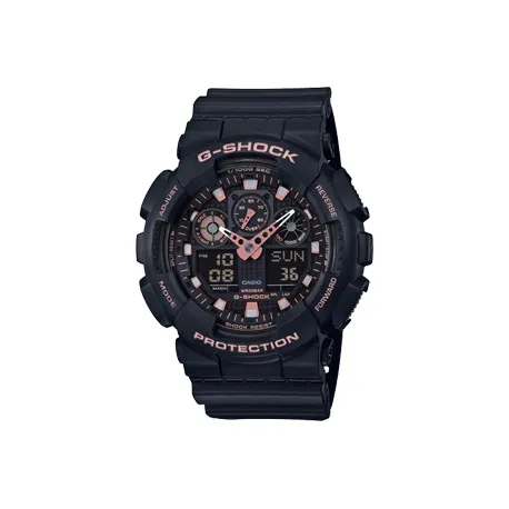 Часы SHOCK YOUTH Collection кварцевый механизм смольный ремешок черный циферблат мужские часы