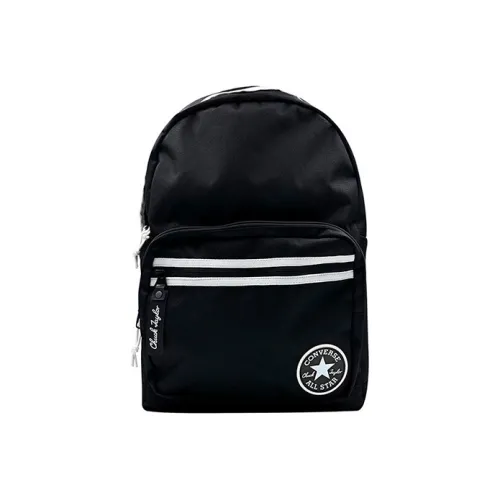 Converse GO 2 Polyester Backpack Regular Unisex Black Конверс GO 2 Полиэстер Рюкзак Стандартный Унисекс Черный
