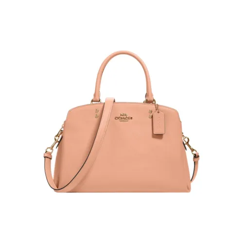 COACH Lillie Горизонтальная Полосатая Кожа Сумка Сумка через плечо Сумка через плечо Большая Женская