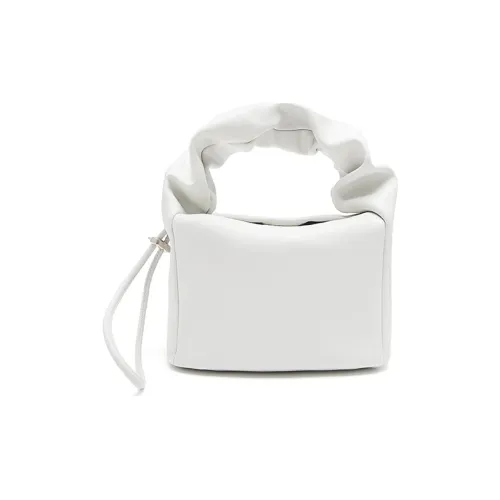 JESSIE JANE Коровья кожа Одно плечо Сумка Женская Белый известняк