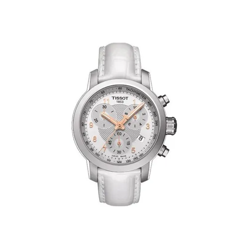 TISSOT Junchi 200 Series Кварцевый механизм Женские часы 34 мм Серебристый циферблат Корпус из нержавеющей стали