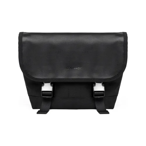 COMBACK Полиамидная сумка-мессенджер сумка через плечо маленькая унисекс черная