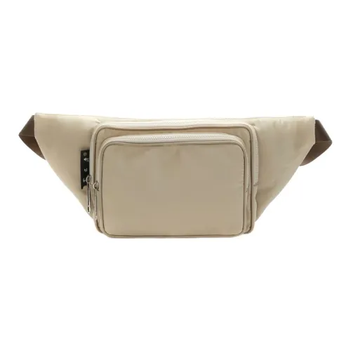 Off Белый Полиамид с Акрилом Бананка Мужской Бежевый