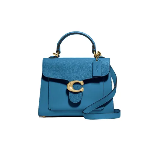 COACH Tabby Утонченная Телячья Кожа с Полированной Галечной Кожей Сумка Сумка через плечо Маленькая Сумка через плечо